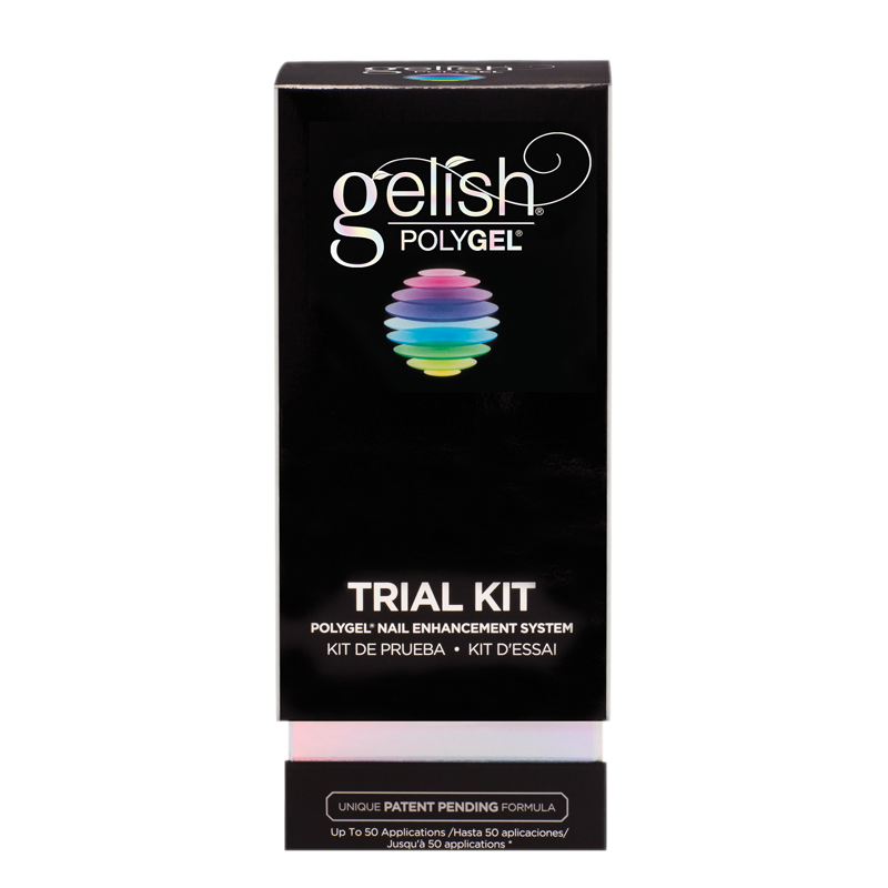 Gelish PolyGel Ensemble d'Essai - Pinceau-Spatule (Trial Kit