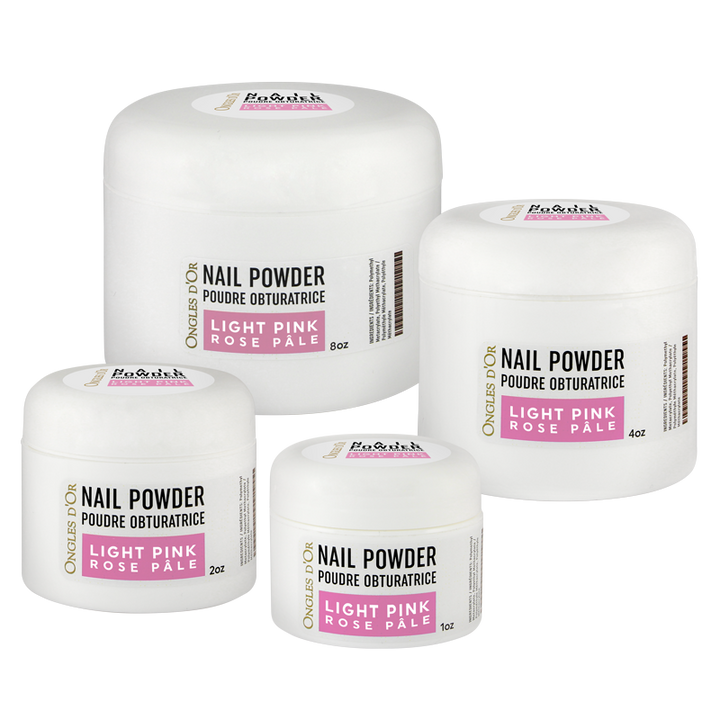 Poudre obturatrice Rose Pâle Ongles d&