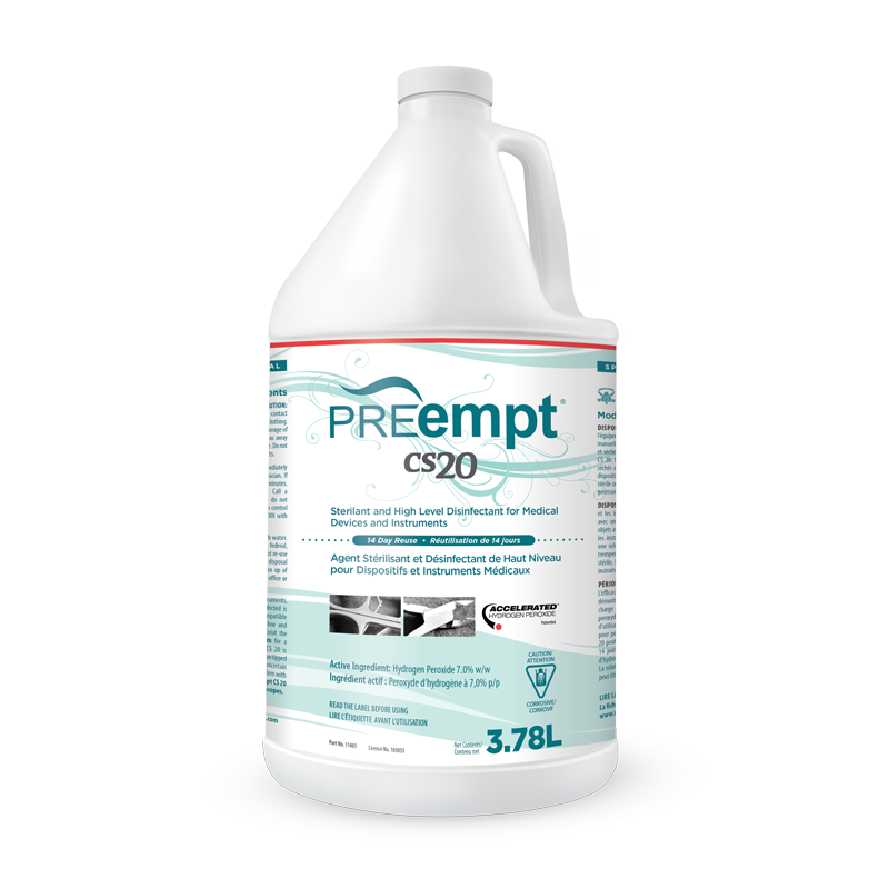PREempt CS 20 Stérilisant outils et instruments d'esthétique