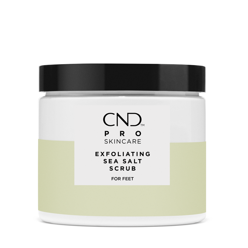 CND Pro Skincare Exfoliating Sea Salt Scrub (For feet) 18oz
