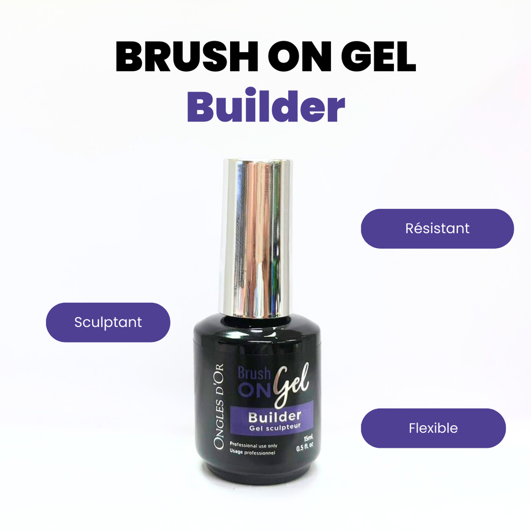 Brush On Gel Builder Gel 15mL
