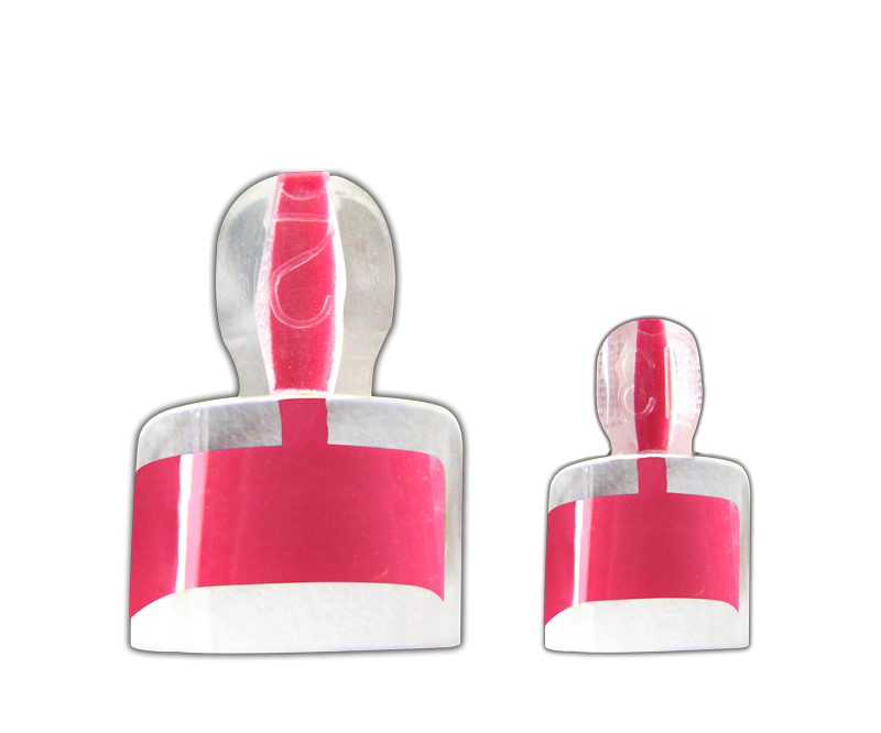 Prothèses French Wrap Double rose fluo