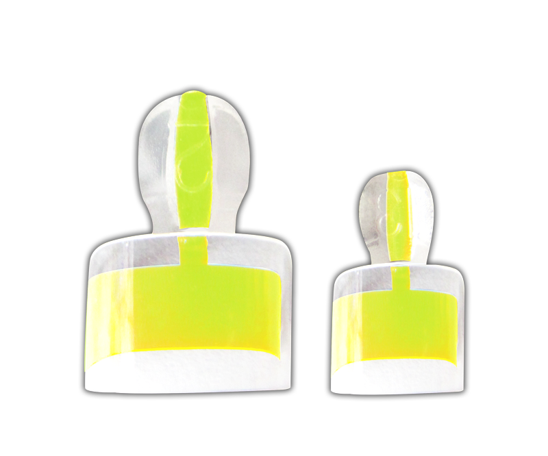 Prothèses French Wrap Double Vert Fluo