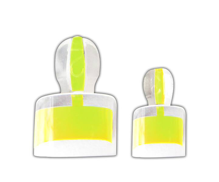 Prothèses French Wrap Double Vert Fluo