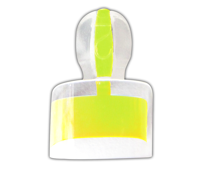 Prothèses French Wrap Double Vert Fluo
