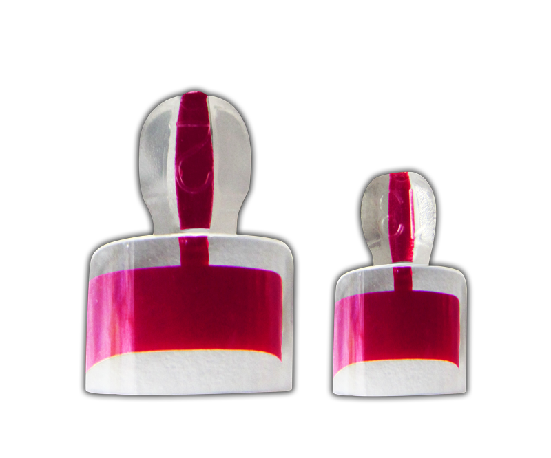 Nail Tips French Wrap Double Pink Box of 128 pcs (PS240-012)