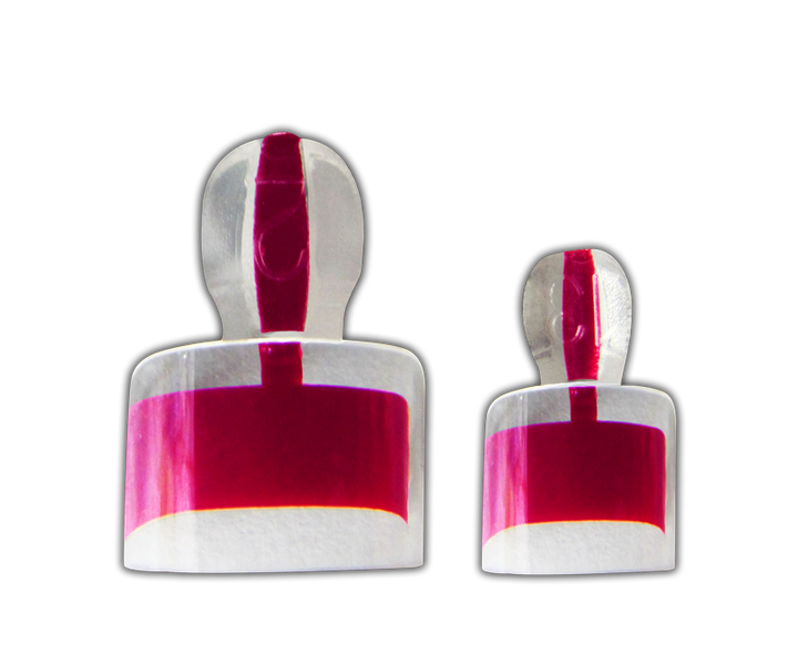 Nail Tips French Wrap Double Pink Box of 128 pcs (PS240-012)