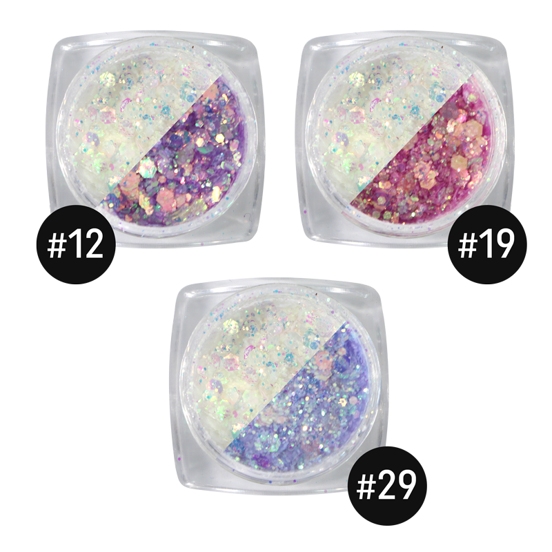 Paillettes Solaires Ensemble de 3 (B12, B19, B29)