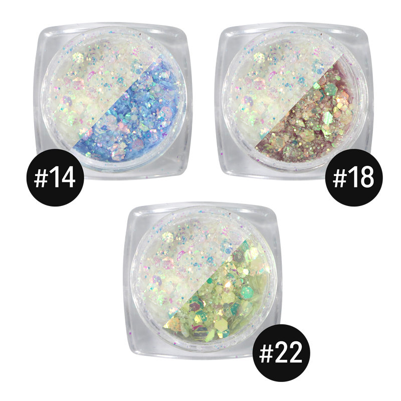 Paillettes Solaires Ensemble de 3 (B14, B18, B22)