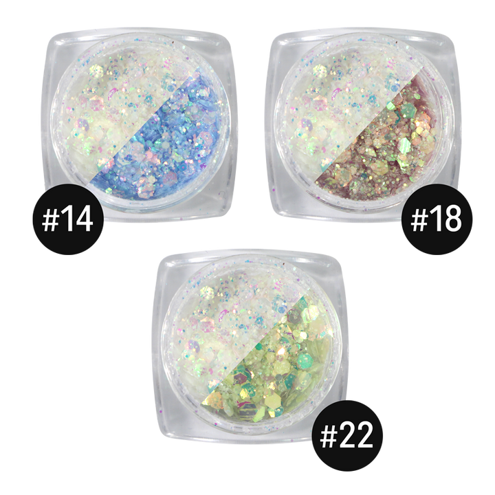 Paillettes Solaires Ensemble de 3 (B14, B18, B22)
