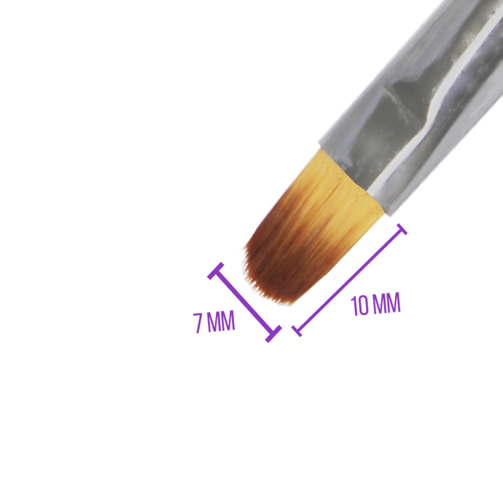 Brush-Spatula Tool with Black Caps