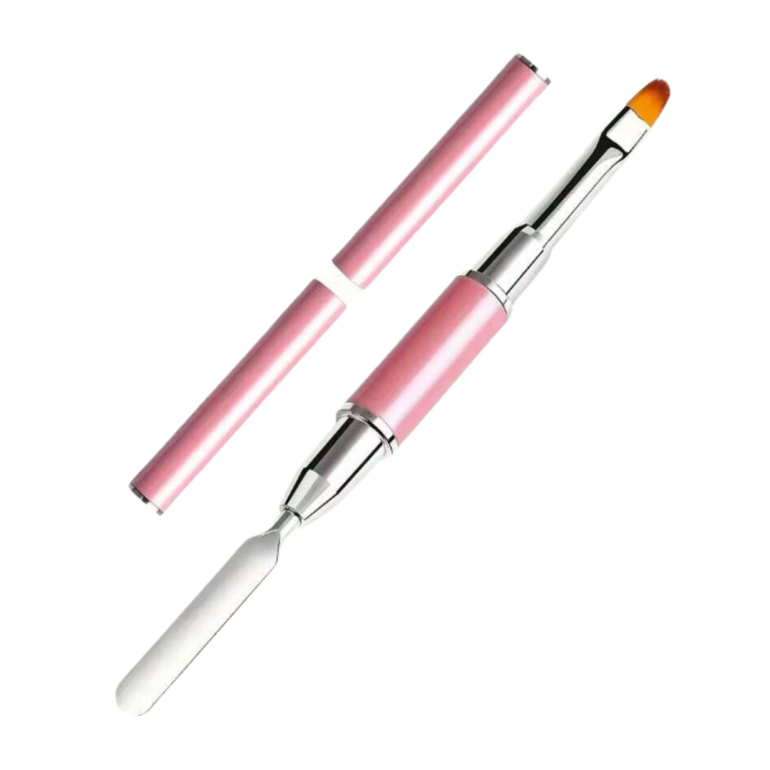 Brush-Spatula Tool Pink