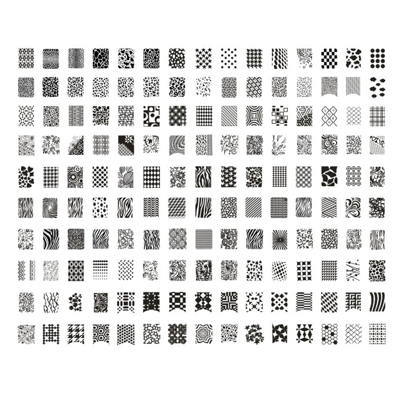 Plaque de Stamping XXL modèle 4