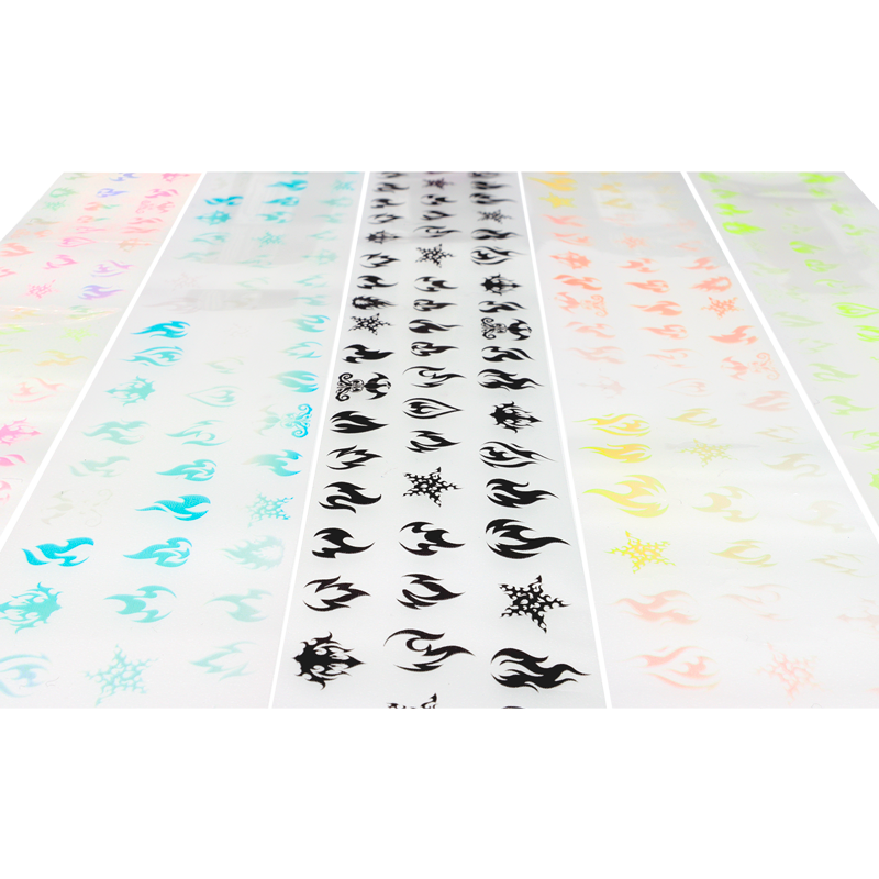 Decorative Transfer Paper Box 10pcs Flames #32-05