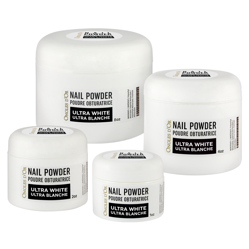 Poudre obturatrice Ultra Blanche Ongles d'Or