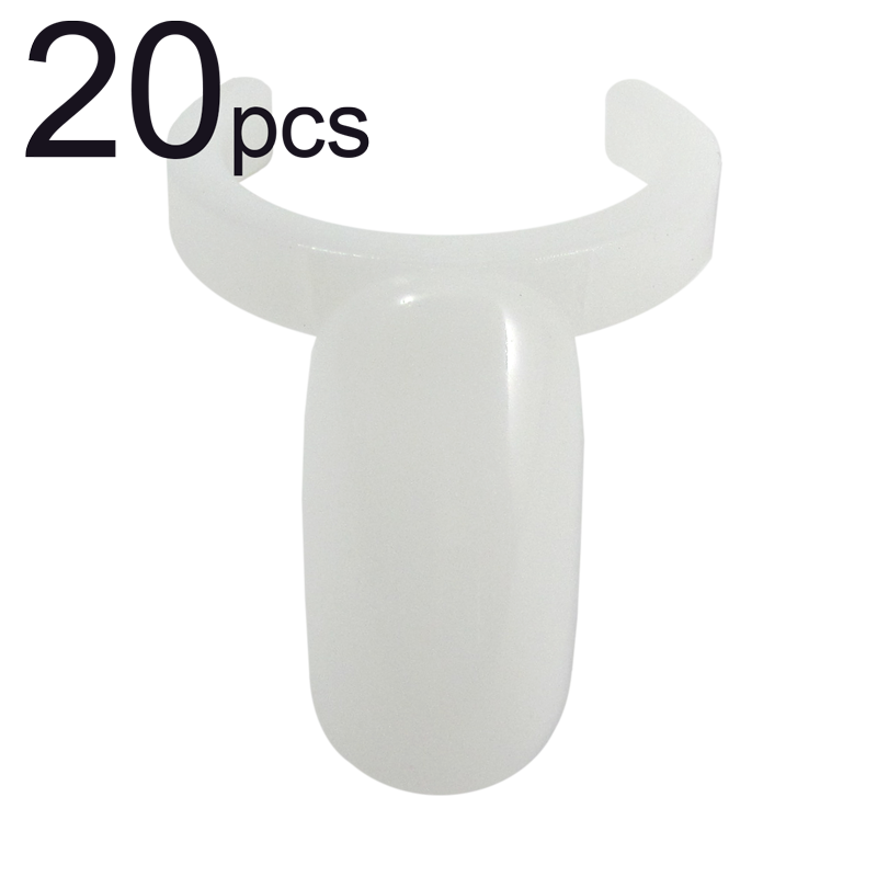 Présentoir pour Vernis Bague Plastique Naturel (20 pcs)