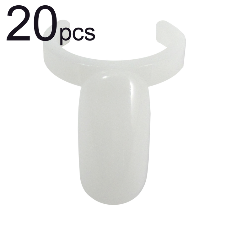 Présentoir pour Vernis Bague Plastique Naturel (20 pcs)