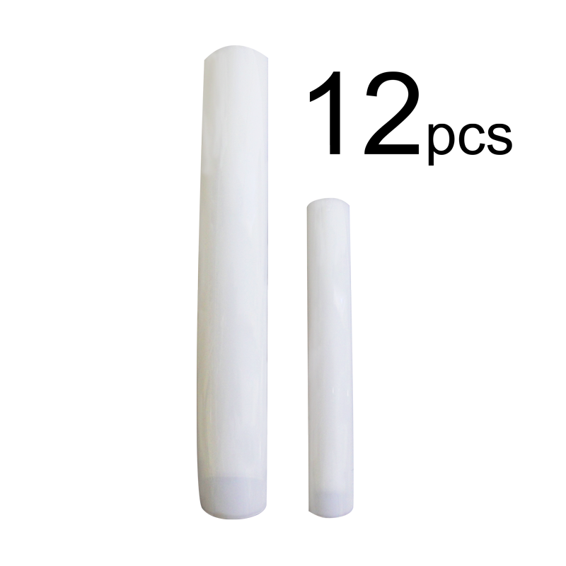 Prothèse Extra Longue Droite Naturelle (12 pcs)
