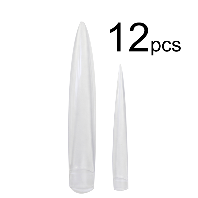 Prothèse Extra Longue Stiletto Claire (12 pcs)