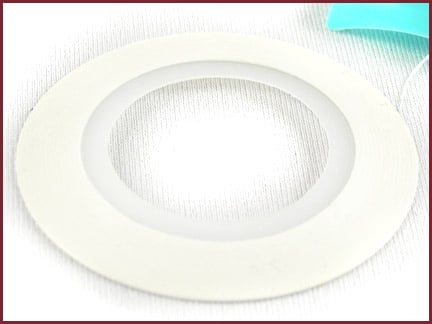 Decorative Nail Tape - Autoadhesive - White