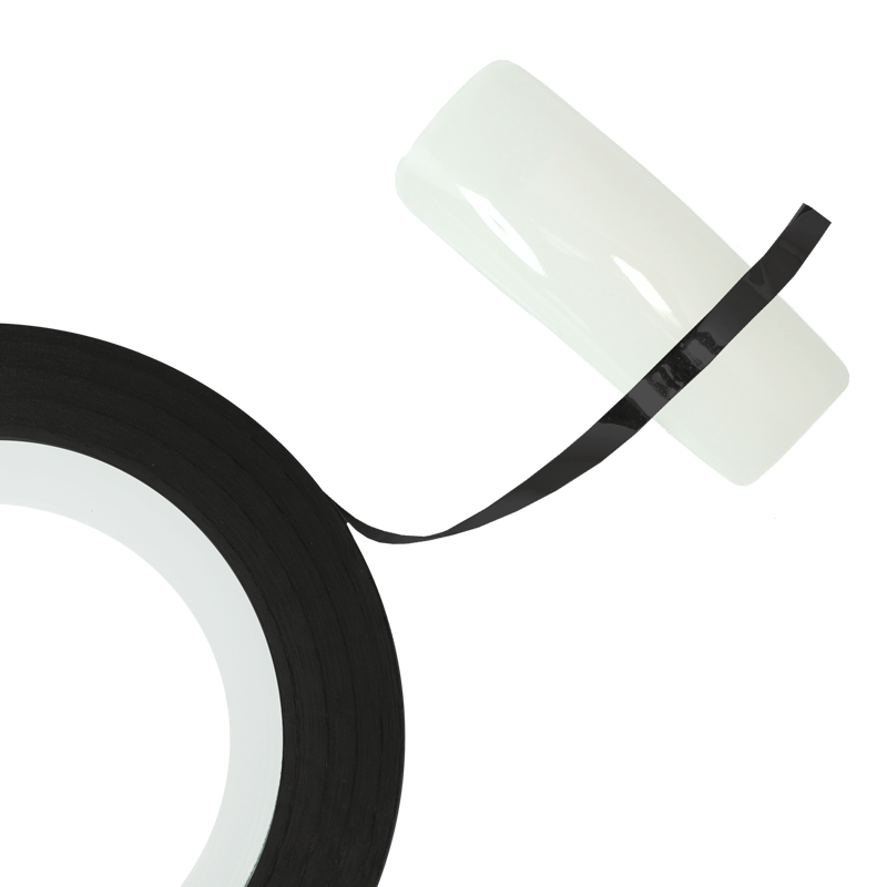 Decorative Nail Tape - Autoadhesive - Black 2mm