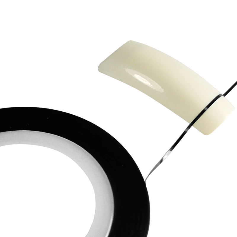 Decorative Nail Tape - Autoadhesive - Black