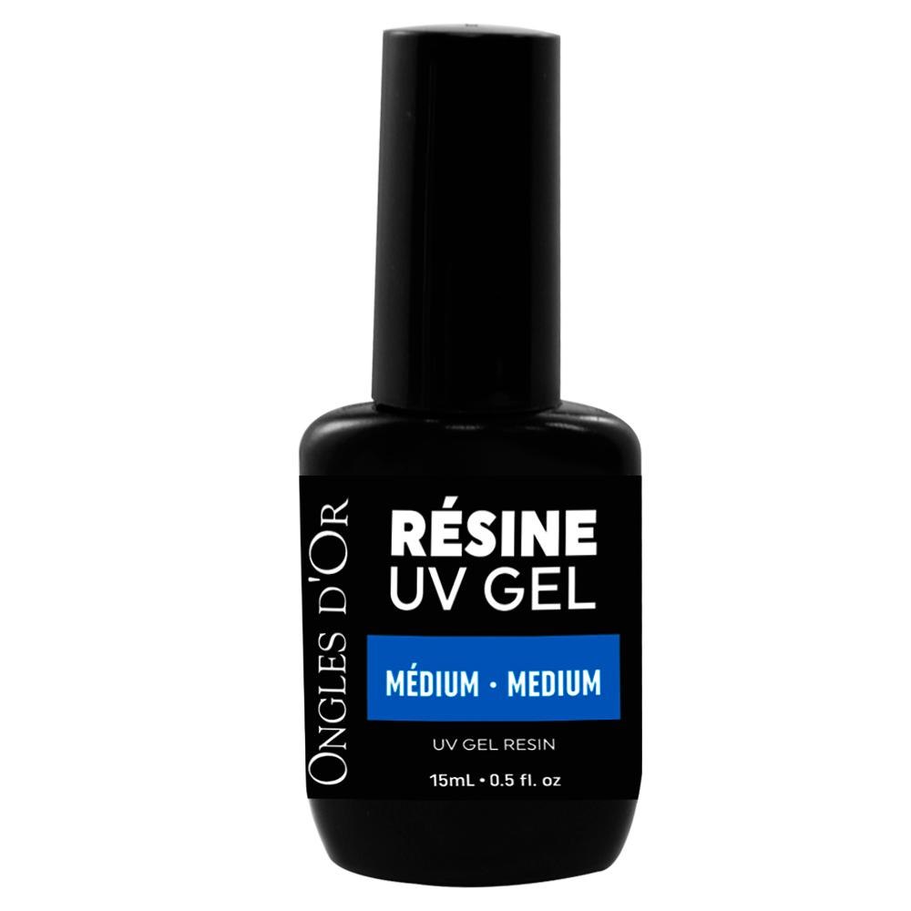 Résine UV Gel Médium 15ml Ongles d'Or