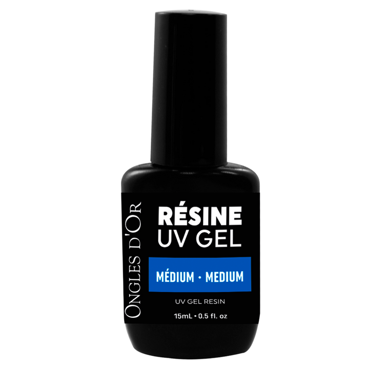 Résine UV Gel Médium 15ml Ongles d&