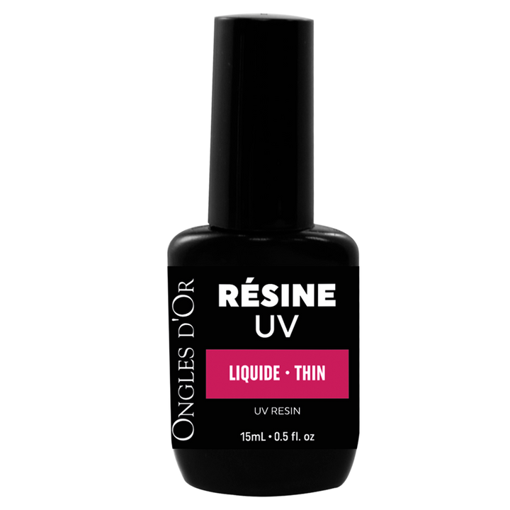 Résine UV Liquide 15ml Ongles d&
