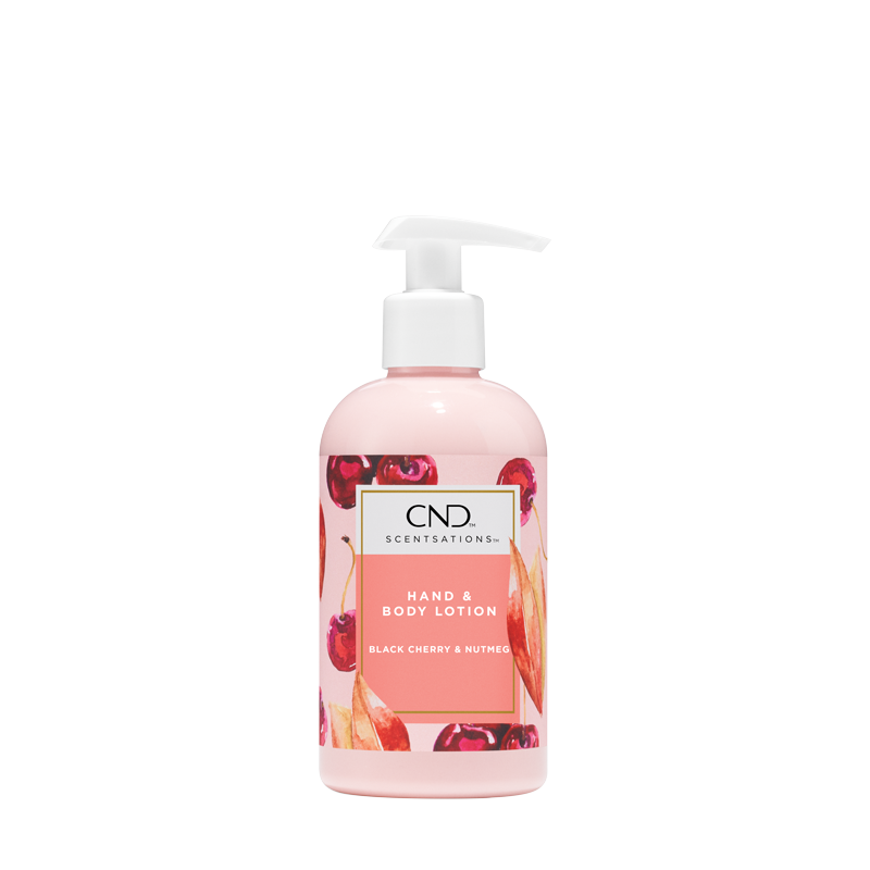 CND Scentsations hand and body Lotion - Black Cherry and Nutmeg
