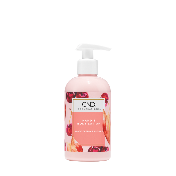 CND Scentsations hand and body Lotion - Black Cherry and Nutmeg