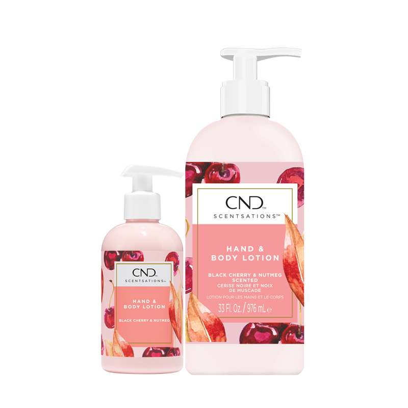 CND Scentsations Lotion Cerise Noire et Muscade