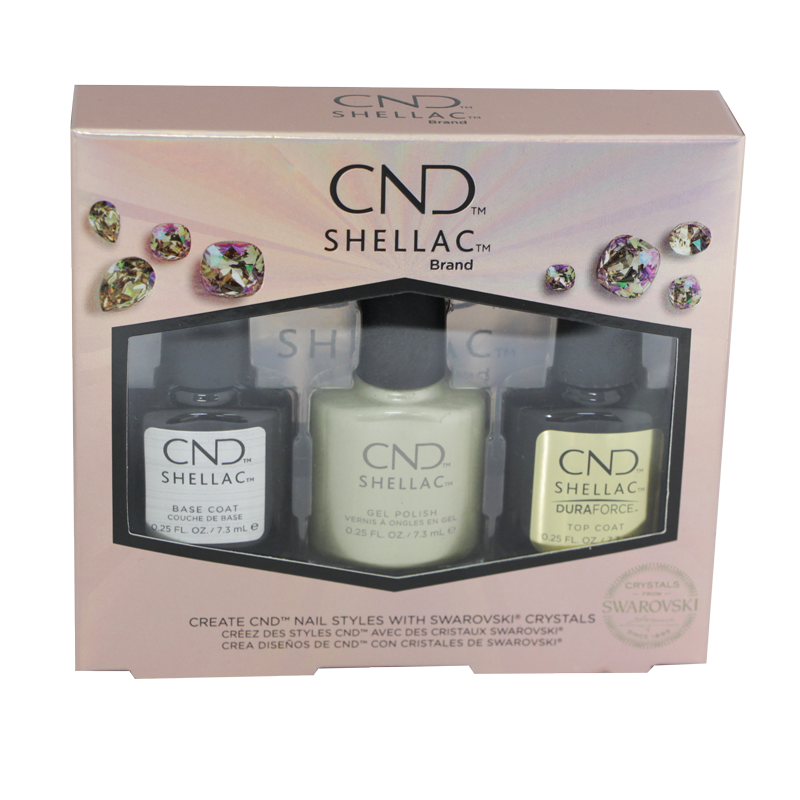 Shellac Vernis UV Divine Diamond (Trio + Pierres Gratuites)