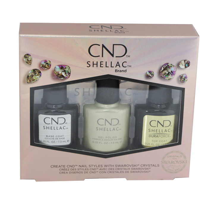 Shellac Vernis UV Divine Diamond (Trio + Pierres Gratuites)