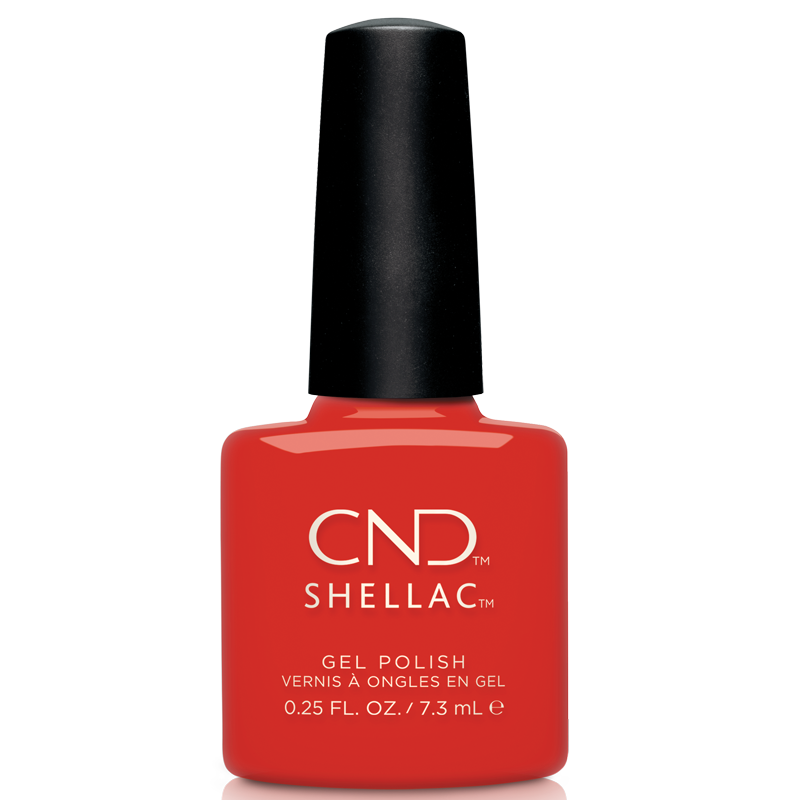 Shellac Vernis UV Hot or Knot 7.3 mL CND Nauti Nautical Rouge