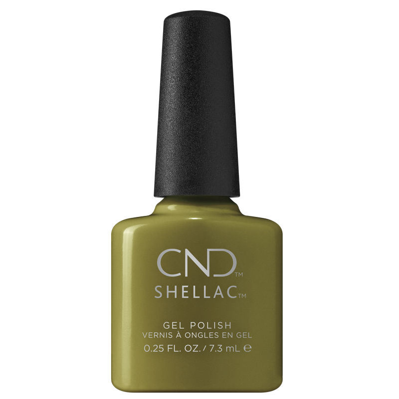 Shellac Vernis UV Olive Grove #403 7.3mL, Mediterranean Dreams, vert