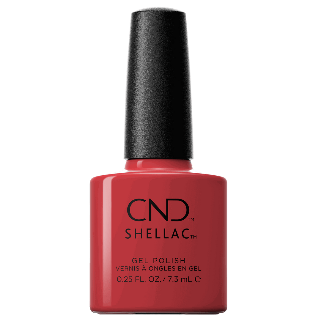 Shellac Vernis UV Love Letter #423 7.3mL, Collection CND Color World, rouge, rose