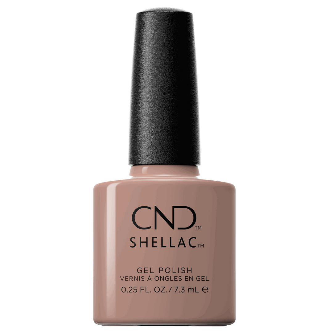 Shellac Vernis UV We Want Mauve #425 7.3mL, CND collection Color World, gris, rose