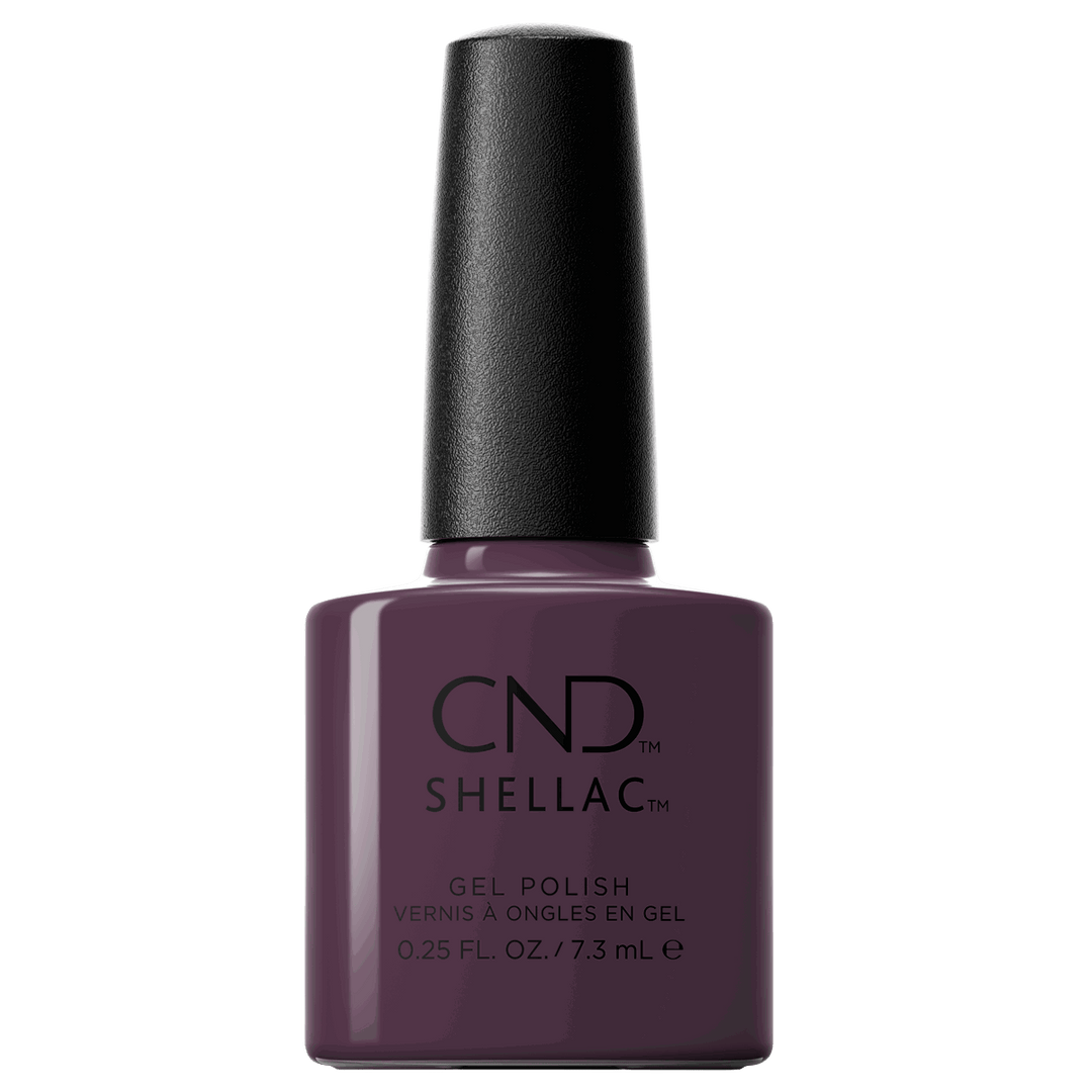 Shellac Vernis UV Mulberry Tart #430 7.3mL,  CND Color World collection, mauve