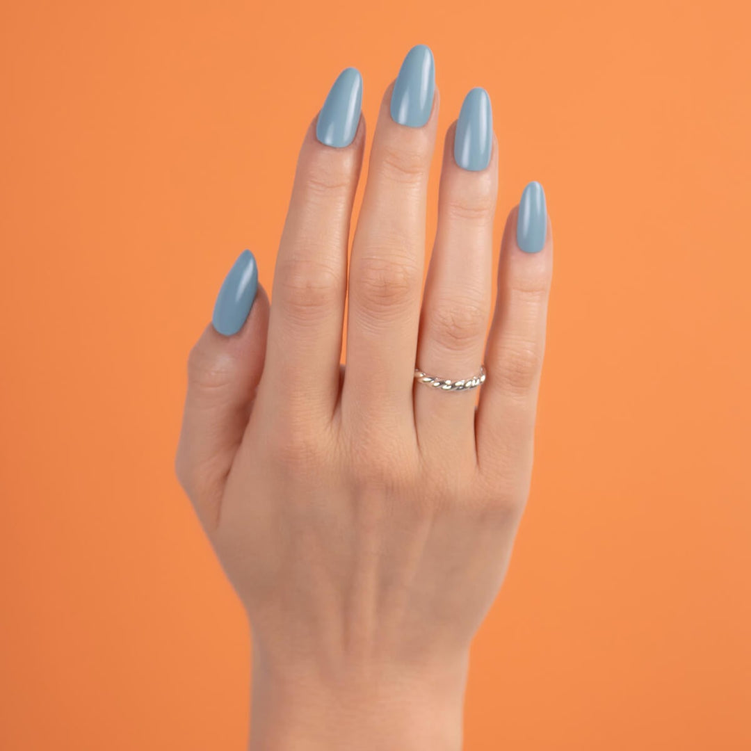 Shellac Vernis UV Frosted Seaglass 