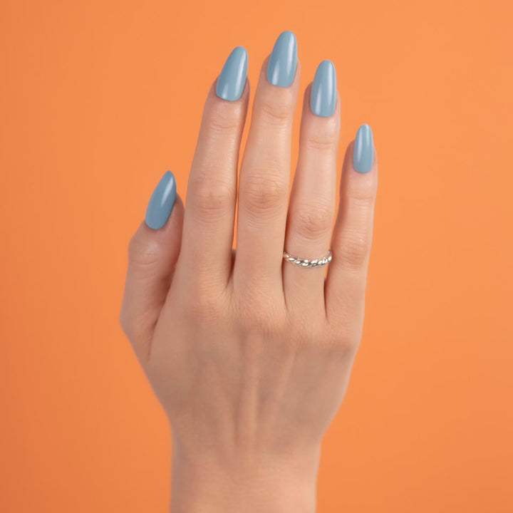 Shellac Vernis UV Frosted Seaglass 
