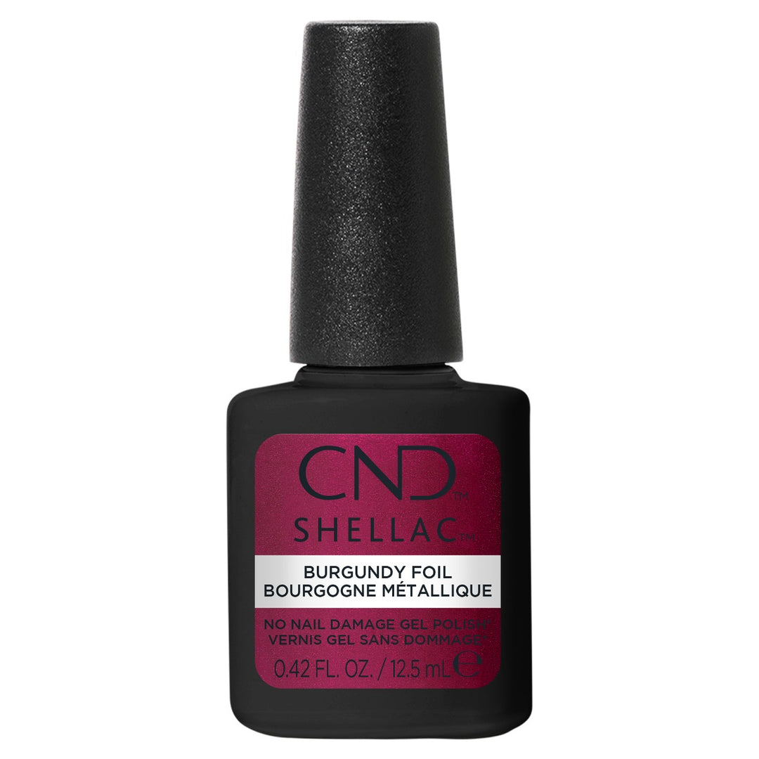 Shellac Vernis Gel Burgundy Foil 12.5ml