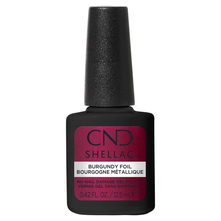 Shellac Vernis Gel Burgundy Foil 12.5ml