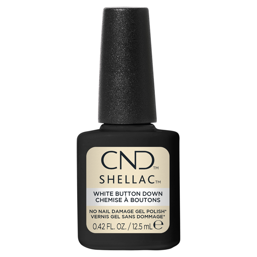Shellac Vernis Gel White Button Down 12.5ml