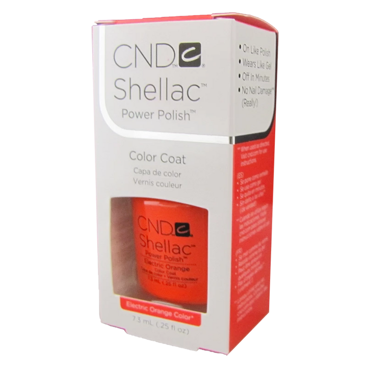 Shellac Vernis UV Electric Orange  7.3 mL