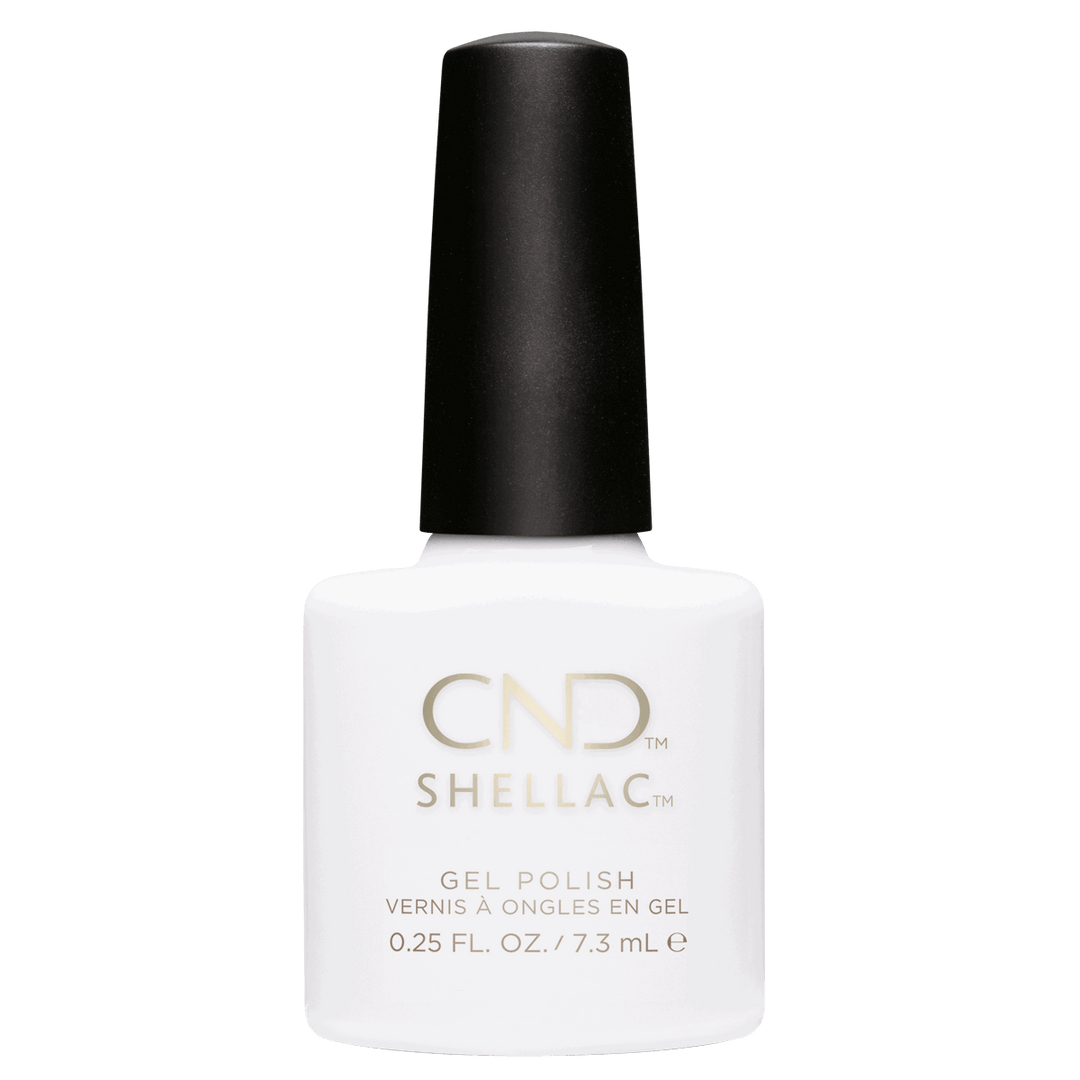 Shellac Vernis UV Cream Puff blanc, 7.3 ML MANUCURE FRANCAISE