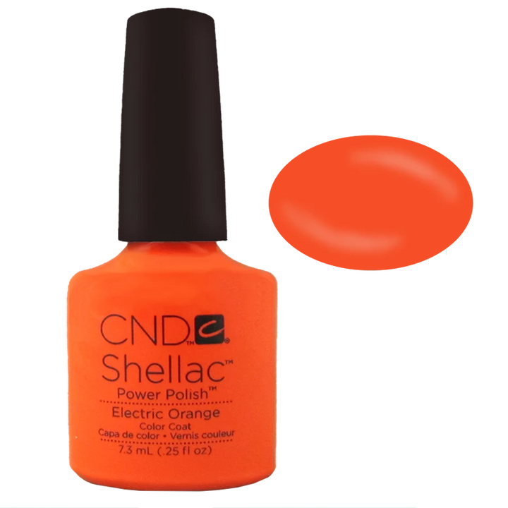 Shellac Vernis UV Electric Orange  7.3 mL