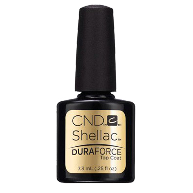 Shellac top coat gel