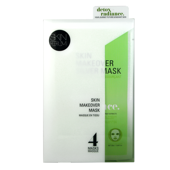 Skin Forum 4 Masques Hydratant - Detox + Radiance 