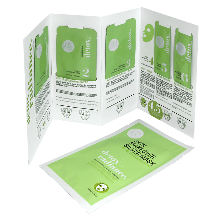 Skin Forum 1x6 Step Facial in a Box - Detox + Radiance